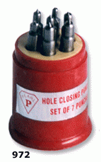 punch box for hole closing